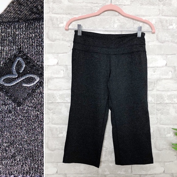 PRAna | Dark Gray Workout Capri Leggings Size XS - Picture 1 of 14